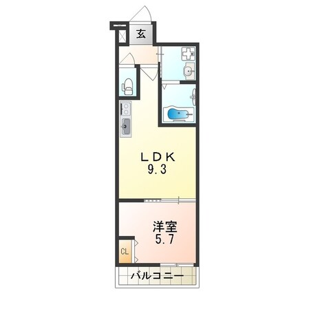 あびこ駅 徒歩6分 2階の物件間取画像